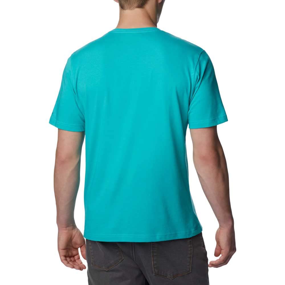 Columbia Men's Thistletown Hills Short Sleeve, Bright Aqua, Medium