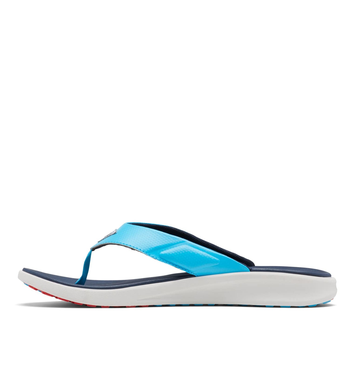 Columbia Men's Rostra Beachcomber PFG Sport Sandal, Ocean Blue/Collegiate Navy, 13