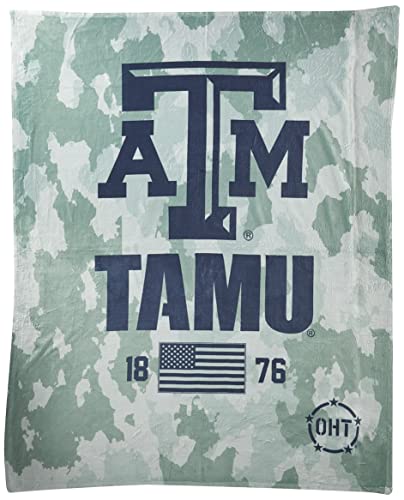 Northwest NCAA Clemson Tigers Unisex-Adult Silk Touch Throw Blanket, 50" x 60", OHT Special Ops