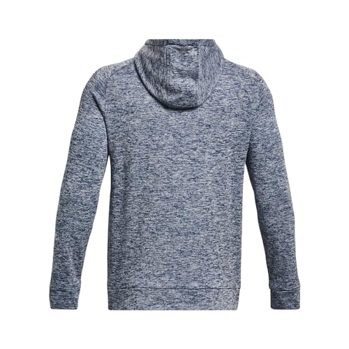Under Armour Men's Armour Fleece Twist Hoodie, (408) Academy / / White, Large