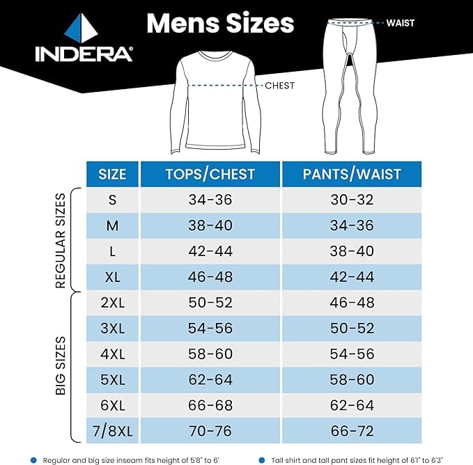 Indera Men's Traditional Waffle Thermal Underwear Long Sleeve Shirt, Natural, Small