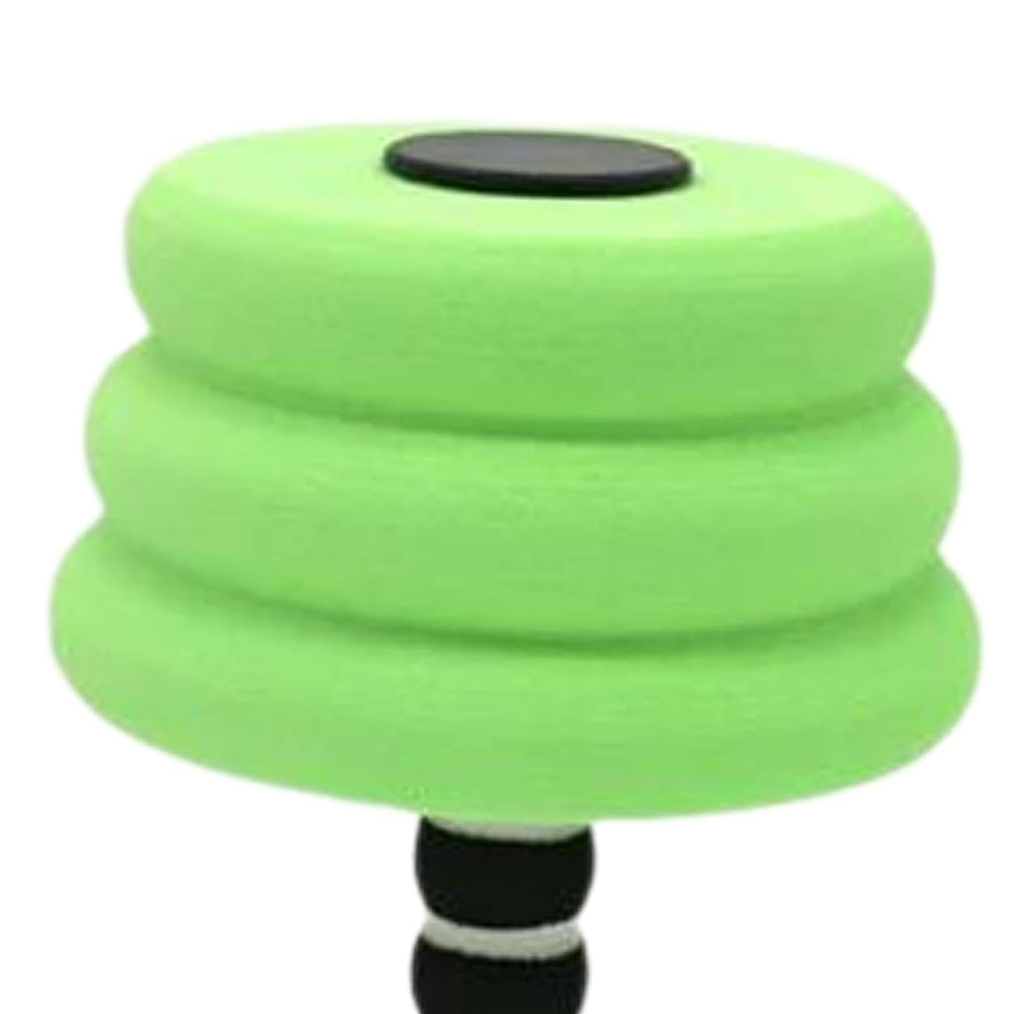 Aosekaa Aquatic Dumbbells Water Weight Workout Equipment Swimming Barbell EVA Water Aerobics Dumbbells for Men Adults Swimming Pool, Green