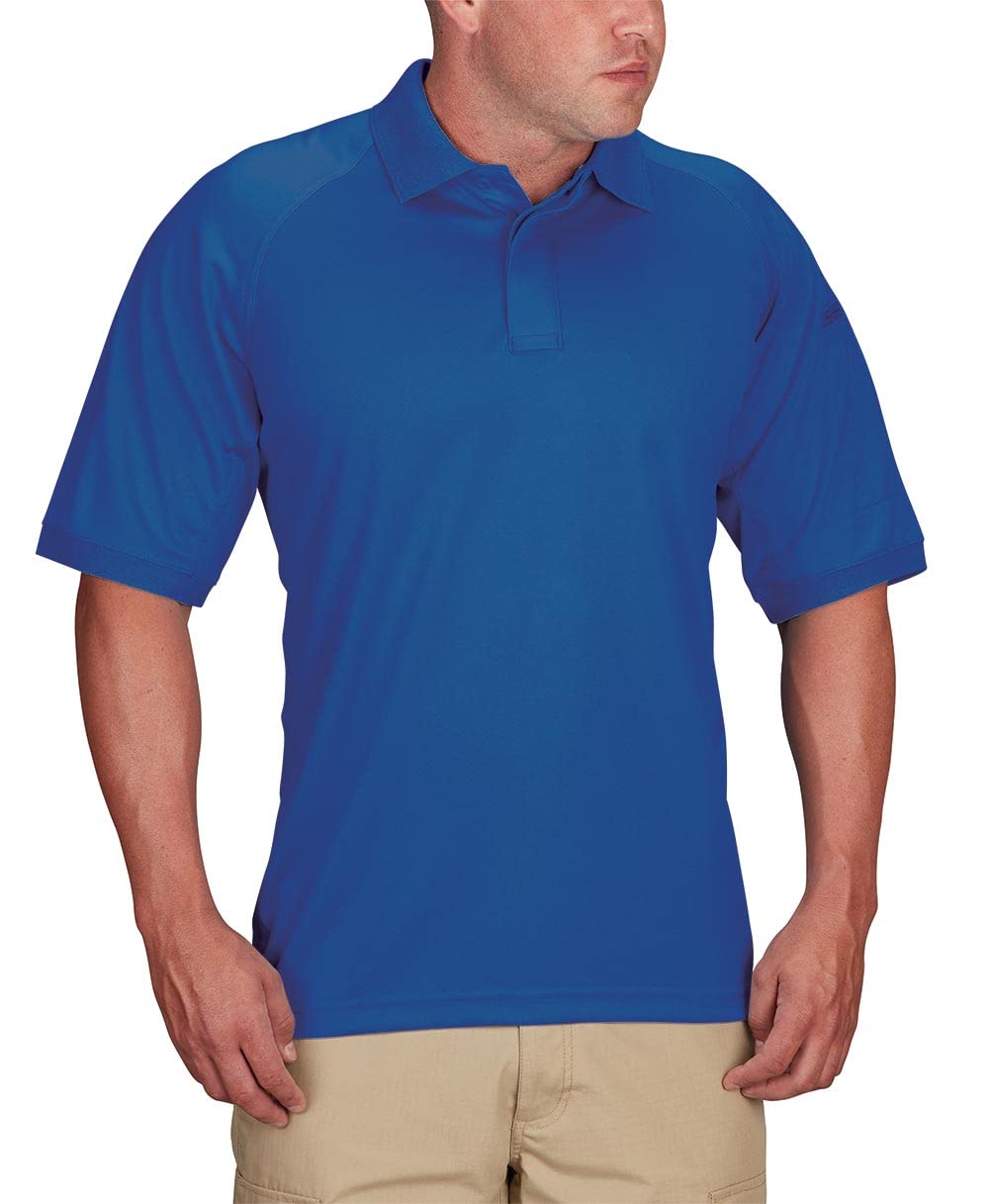 Propper Snag Free Short Sleeve Men's Polo, Cobalt, Medium