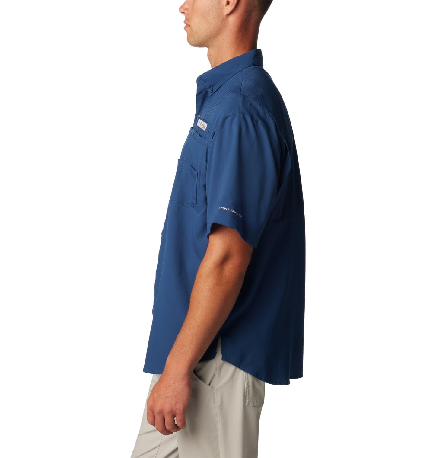 Columbia Men's Standard Tamiami II SS Shirt, Carbon, Large