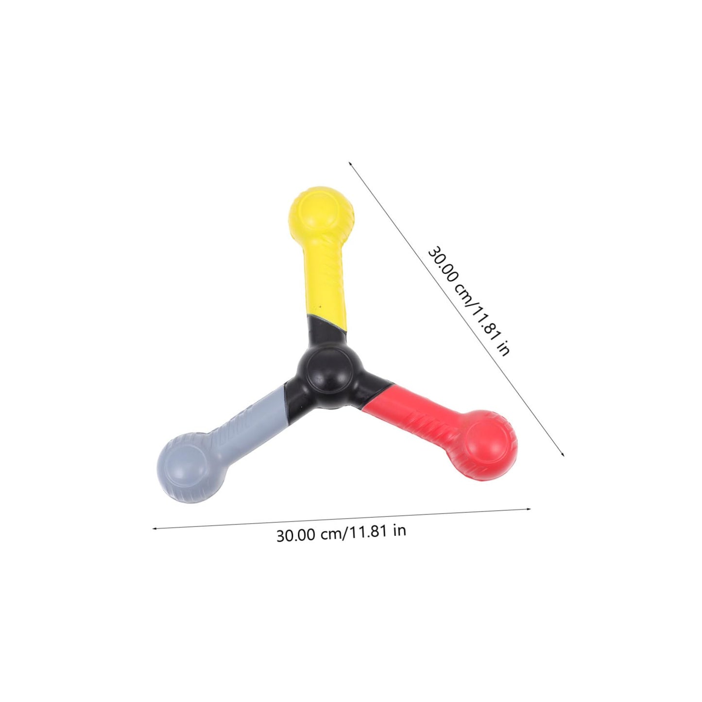 Vaguelly 4pcs Reaction Training Stick Ability Improving Tool Catching Stick Toy Tossing Catch Stick Agility Training Stick Soccer Drill Equipment Sports Football Handle Stick Pu