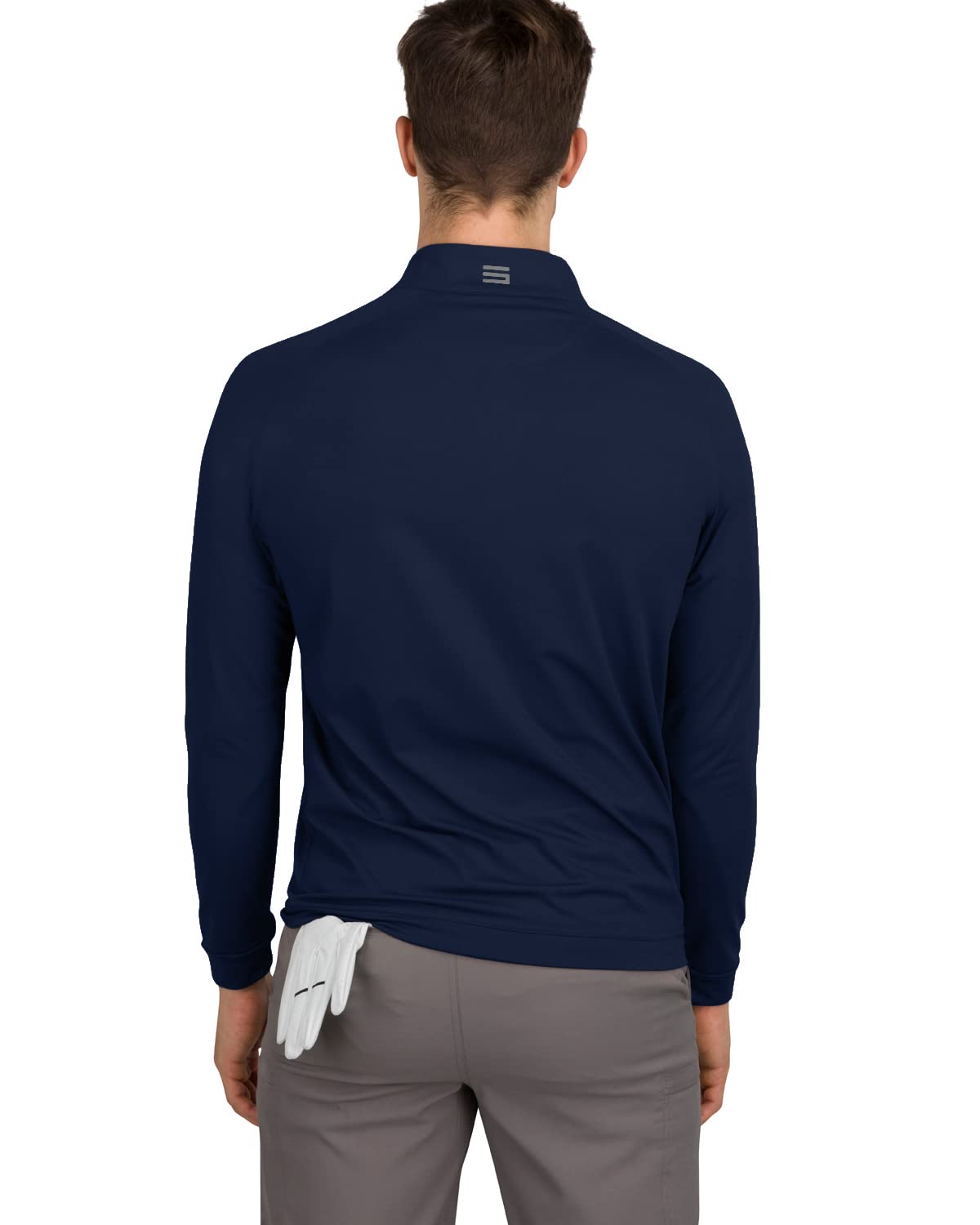 Three Sixty Six Men’s Dry Fit ¼ Zip Golf Pullover Jacket - Lightweight, Breathable & Stretch Fabric Sweater with Chest Pocket