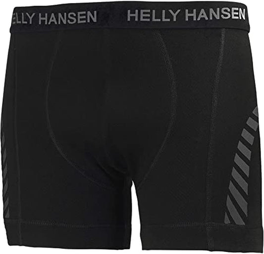 Helly-Hansen 48354 Men's LIFA Merino Boxer Windblock, Black - L