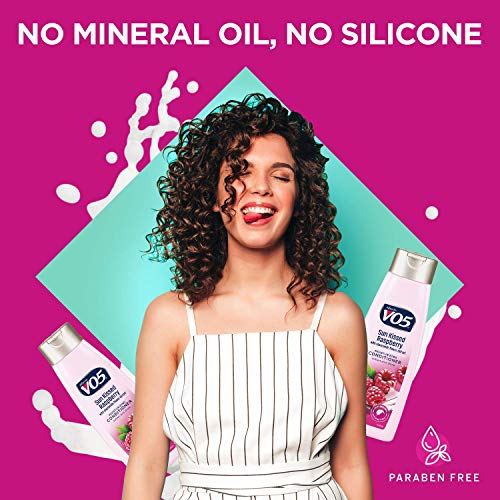 Alberto VO5 Herbal Escapes Sun Kissed Raspberry Balancing Conditioner for Unisex, 12.5 Ounce (U-HC-8697)