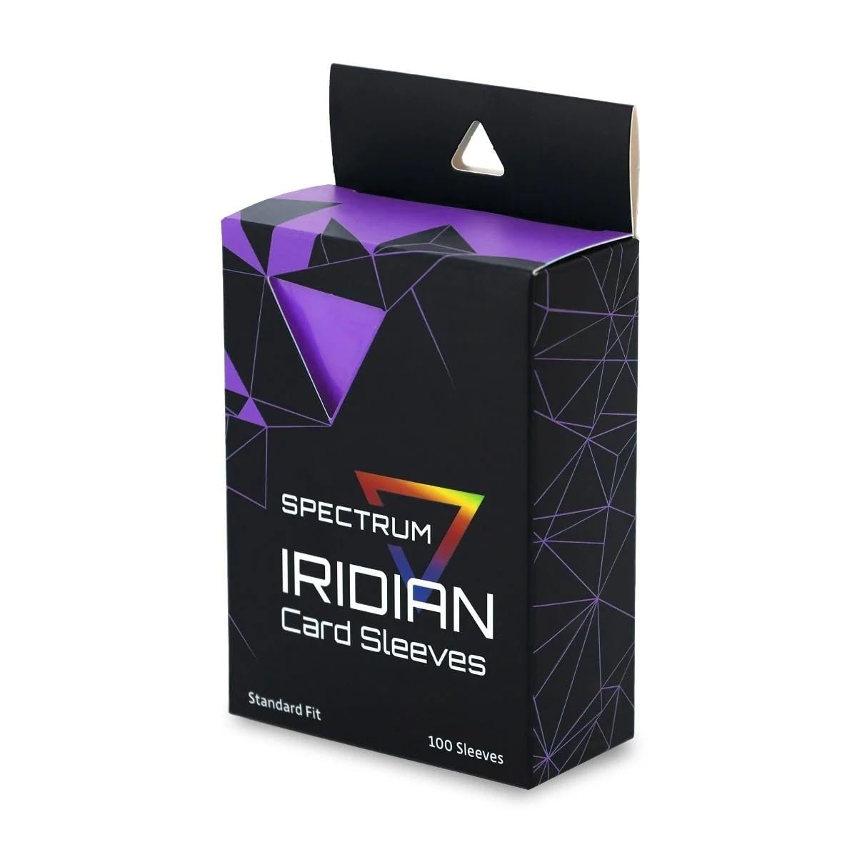 BCW Spectrum Iridian Matte Card Sleeves | Pack of 100 | Mulberry Purple MTG Card Sleeves for All 2.5" x 3.5" Gaming Cards | 130-Micron Thick Matte Tournament Deck Sleeves | TCG Card Sleeves