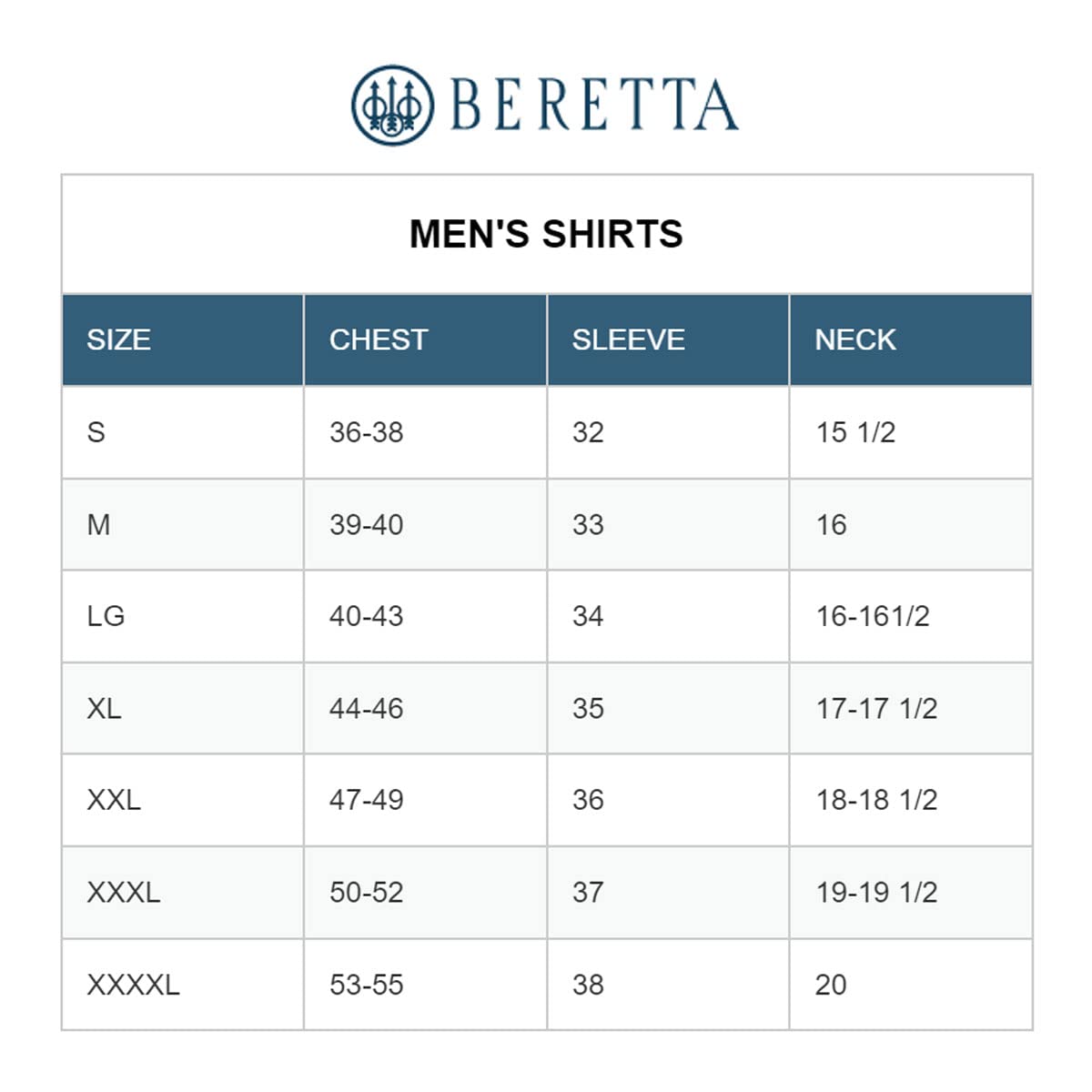 Beretta Men's Hunting Outdoor Casual Fashion Lightweight Training Sun Protection Long Sleeve Miller Polo Shirt, Dark Blue, L