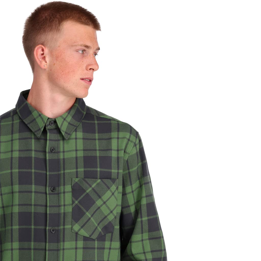 Spyder Mens Elevation Tech Flannel Shirt