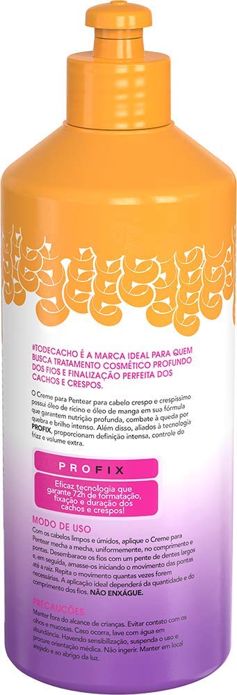 Linha Tratamento (#ToDeCacho) Salon Line - Creme De Pentear Que Tal Crespissimo Poderoso 500 Ml - (Treatment (#IHaveCurls) Collection - How About That? Powerful Kinky Combing Cream 16.91 Fl Oz)