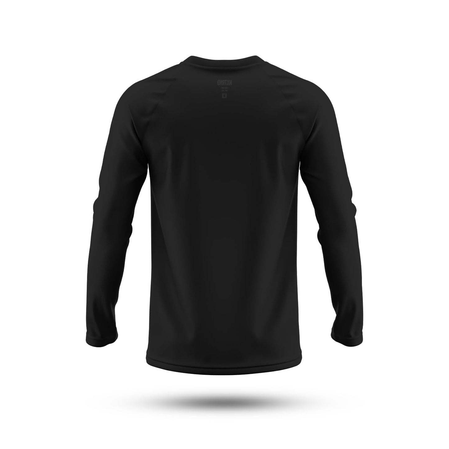 Nxtrnd Hybrid Pro Men's Long Sleeve T-Shirt, Relaxed Fit, Poly Spandex Blend (Charcoal, XX-Large)
