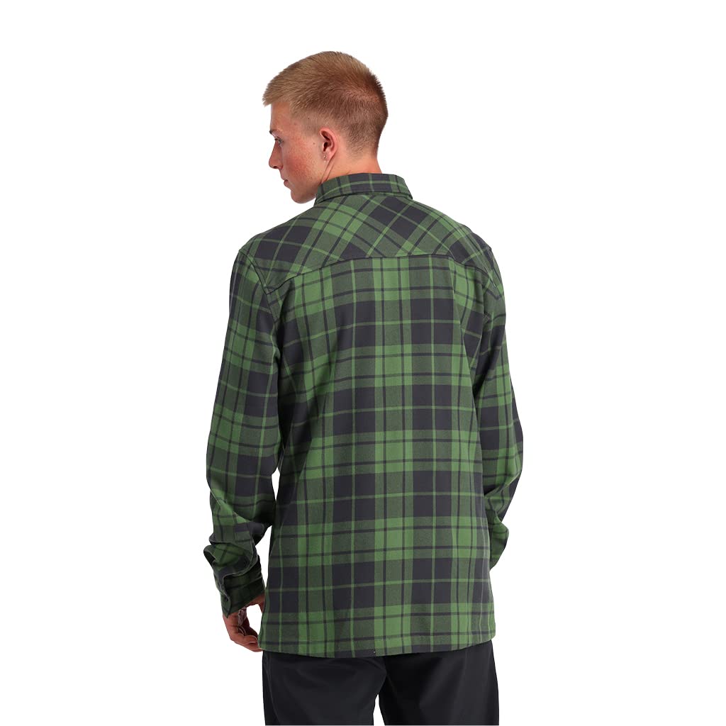 Spyder Mens Elevation Tech Flannel Shirt