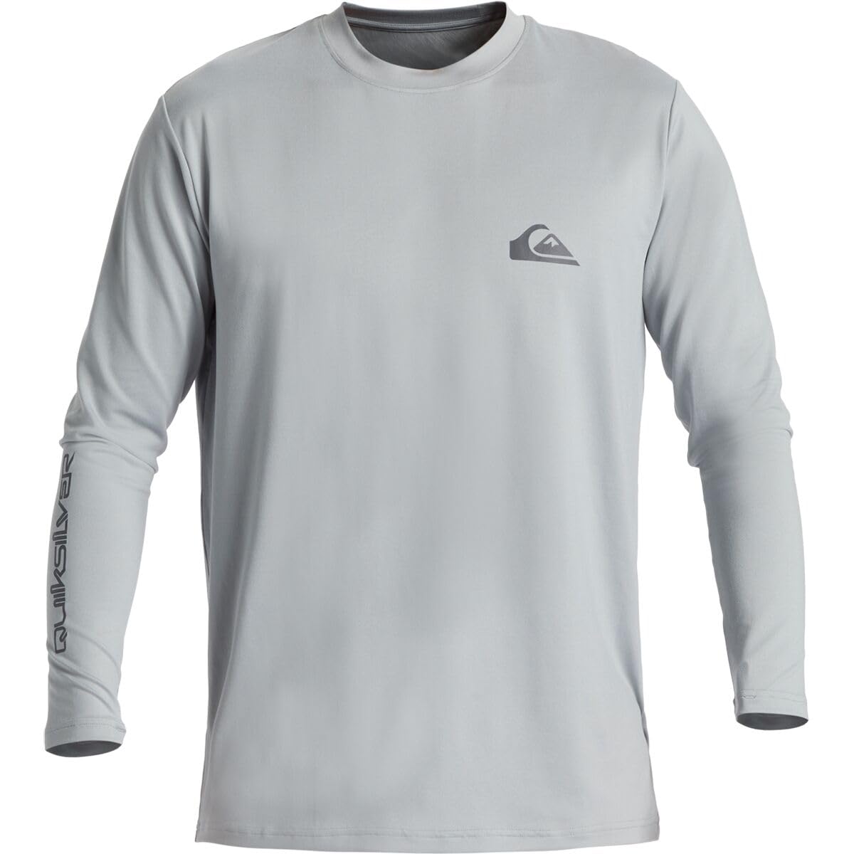 Quiksilver Men's Standard Everyday Surf Tee Long Sleeve, Quarry