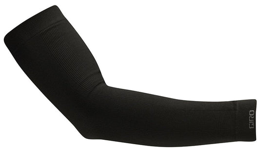 Giro Chrono Arm Warmers Adult Unisex Cycling Warmers - Black (2024), Medium/Large