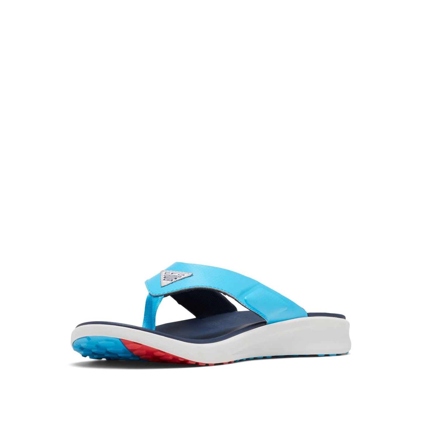 Columbia Men's Rostra Beachcomber PFG Sport Sandal, Ocean Blue/Collegiate Navy, 13