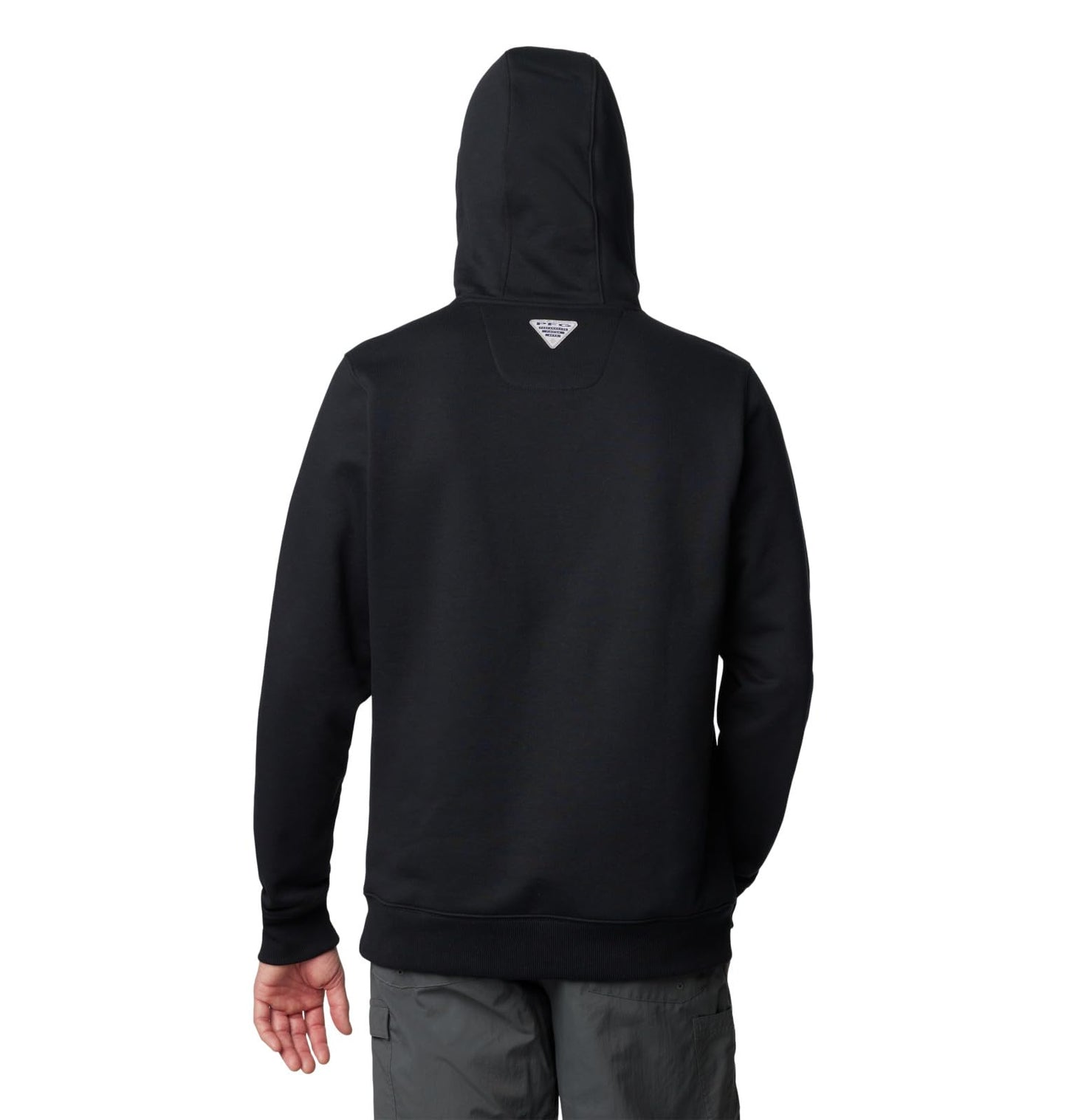 Columbia Men's PFG Castback Hoodie, Black/Graphite, Small