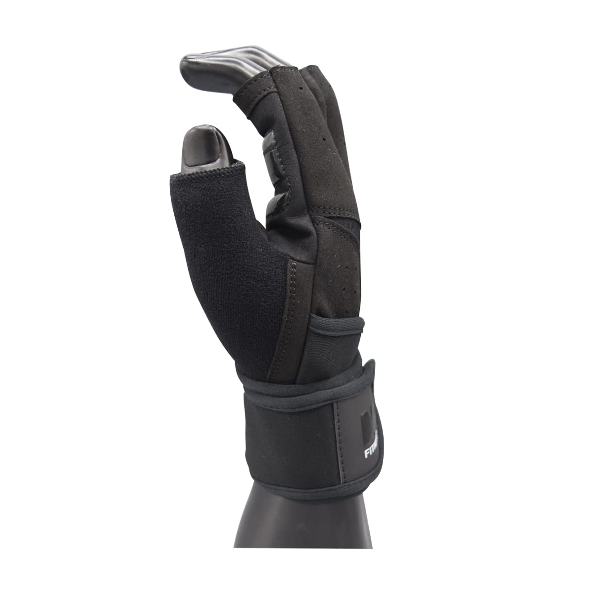 MRX Weightlifting Gloves for Men Workout Gloves Mens Wrist Support Lifting Gloves Male Gym Gloves | Workout Gym Accessories for Men Weight Lifting Fingerless Gym Exercise for Powerlifting