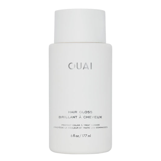 OUAI Hair Gloss - In-Shower Shiny Hair Treatment with Frizz Control - Heat Protectant Hair Glaze Infused with Hyaluronic Acid, Rice Water + Panthenol - Paraben, Phthalate & Sulfate Free (6 Oz)