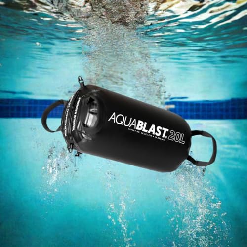 AquaBLAST Portable Fitness and Punching Bag, Water Exercise Equipment for Pools for a Total-Body, Low-Impact Workout, Pool Exercise Equipment, Sets Up in Seconds, Aquatic Exercise Equipment, 20 Liter