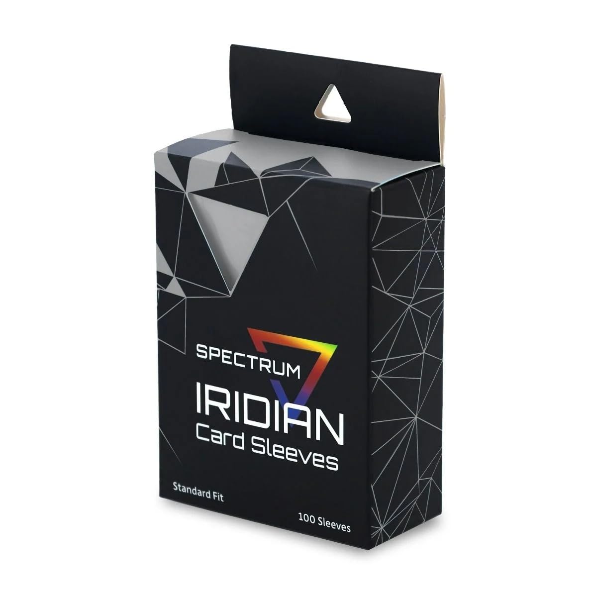 BCW Spectrum Iridian Matte Card Sleeves | Pack of 100 | Silver MTG Card Sleeves for All 2.5" x 3.5" Gaming Cards | 130-Micron Thick Matte Tournament Deck Sleeves | TCG Card Sleeves