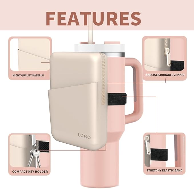 Water Bottle Pouch for Stanley Quencher Adventure