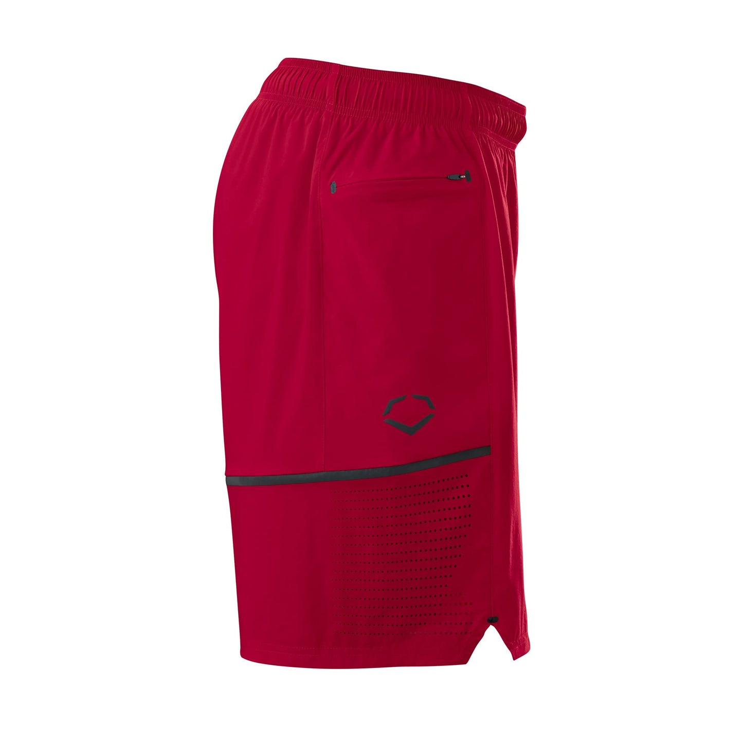 EvoShield Men's Game Changing 2-in-1 Short, Scarlet, X-Large