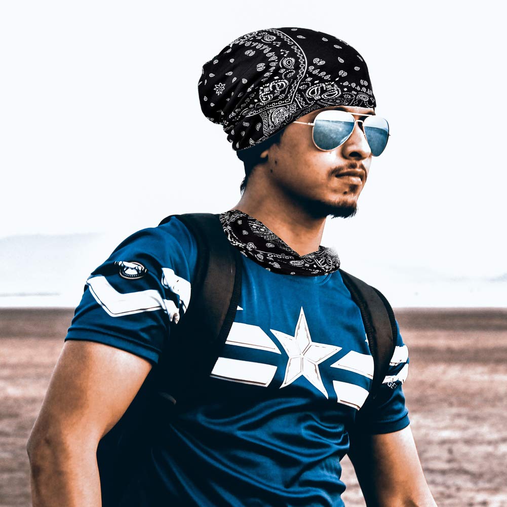 4 PCS Women Baggy Slouchy Beanie Chemo Hat Cap Slouchy Snood Hat Cancer Headwear