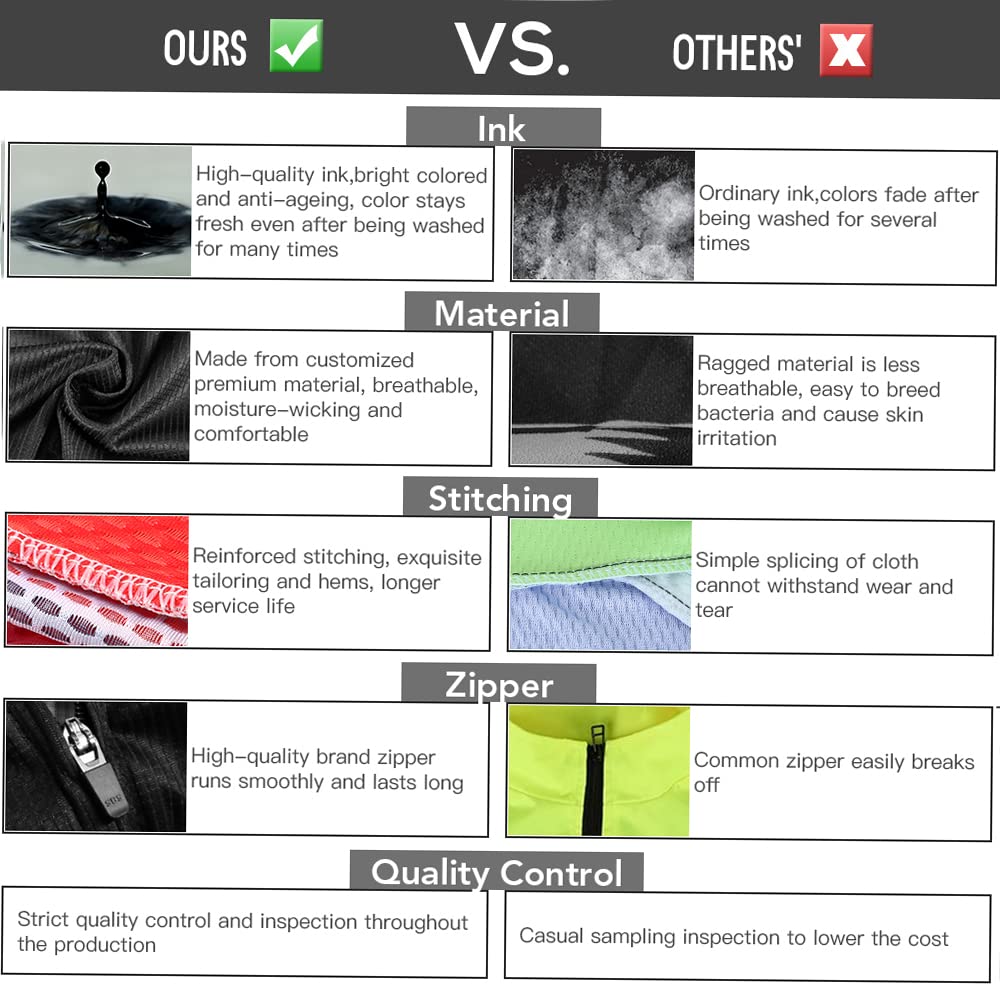 Lixada Men's Cycling Jersey Set Short Sleeve Suit Quick Dry Bicycle Shirt Shorts Padded Bike Outfit MTB Cycling Clothing Kit