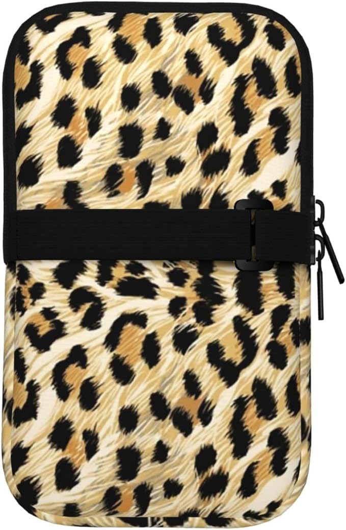 Water Bottle Pouch for Stanley Cup 40oz 30oz,Personalized Gym Purse for Men Women, Tumbler Pouch with Versatile Pocket Water Bottle Bag for Cards, Keys, Phone Botanical Leaf