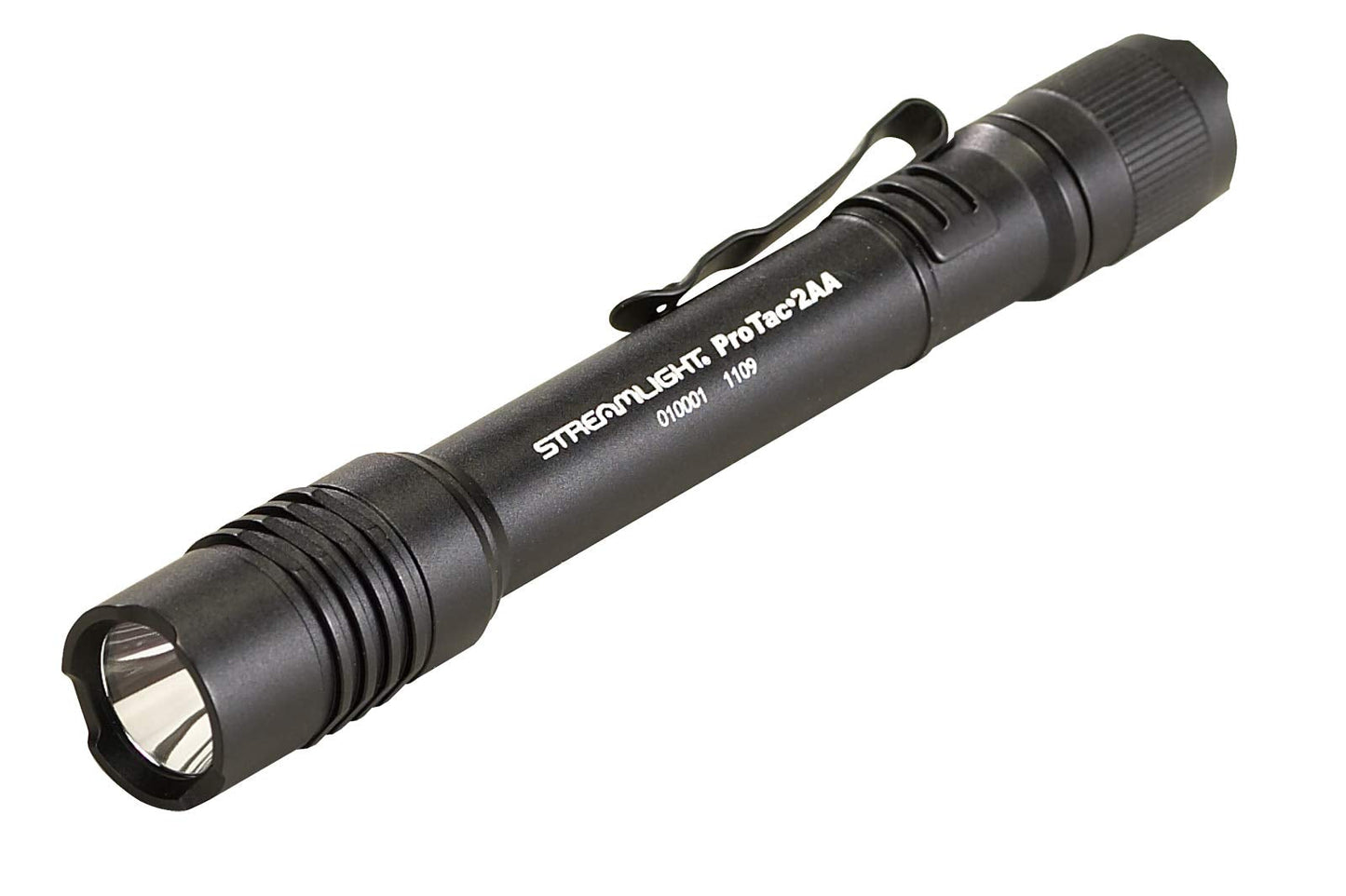 Streamlight 88033 ProTac 2AA-X 270-Lumen Rechargeable Multi-Fuel Personal Carry Tactical Flashlight, Black