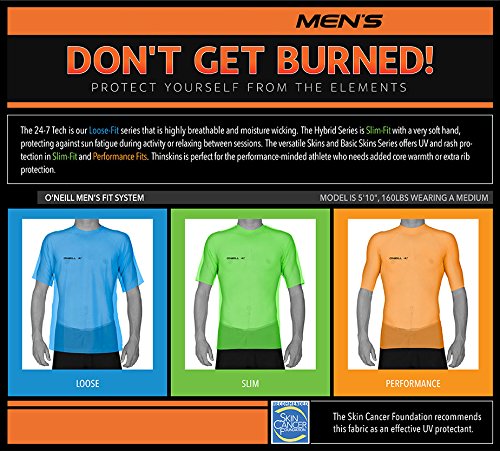 O'Neill Men's Thermo-X Short Sleeve Crew, Black, 2XL