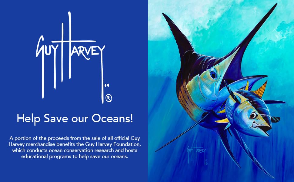 Guy Harvey Men’s Short Sleeve Cationic Performance T-Shirt, Florida Keys/Tarpon Core, 3X-Large