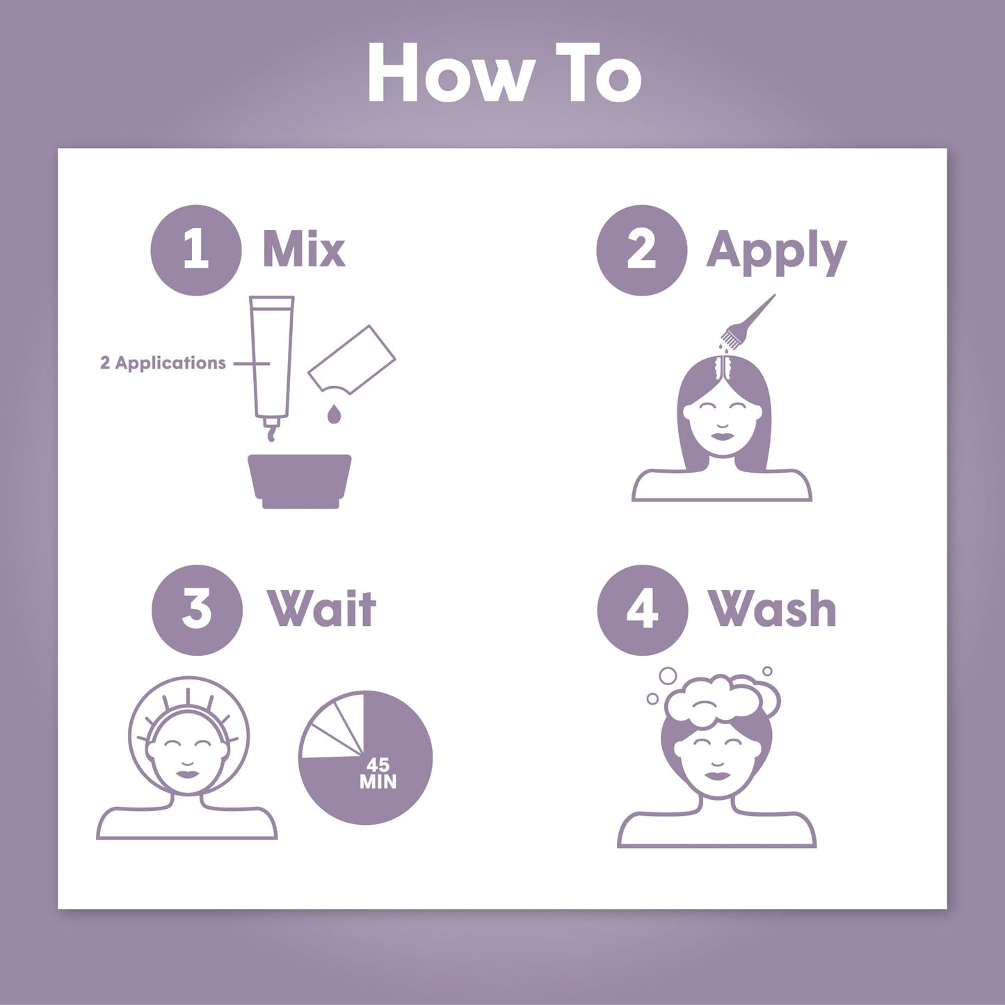 Dphue Root Touch-Up Kit - Black Unisex Hair Color 2 Applications