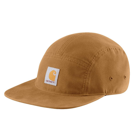Carhartt Men's Canvas Five Panel Cap, Brown