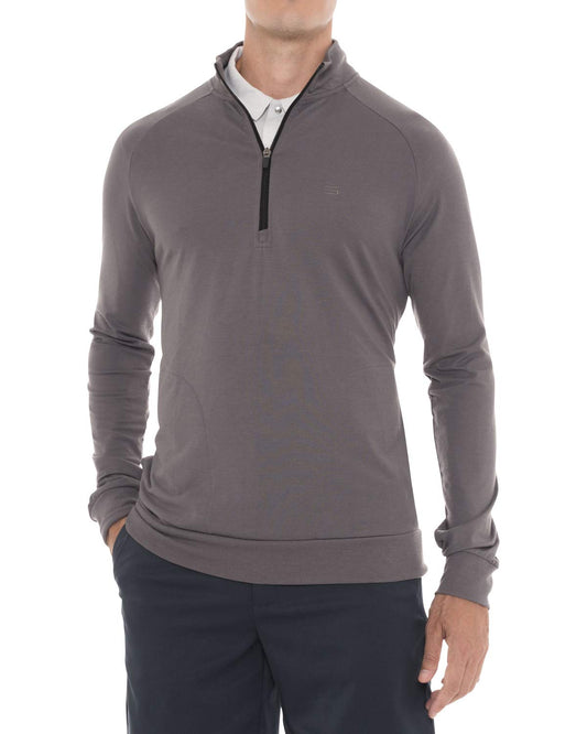 Three Sixty Six Mens Lightweight Dry Fit Pullover - Long Sleeve Half Zip Golf Jacket for Men