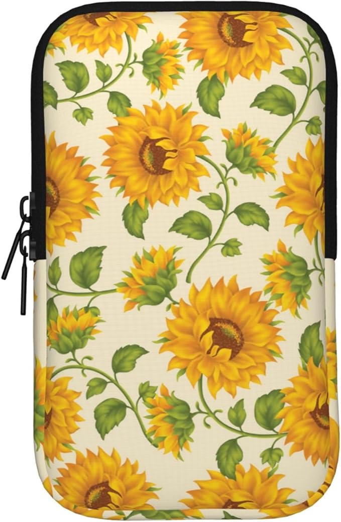 Water Bottle Pouch for Stanley Cup 40oz 30oz,Personalized Gym Purse for Men Women, Tumbler Pouch with Versatile Pocket Water Bottle Bag for Cards, Keys, Phone Botanical Leaf