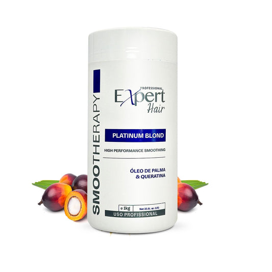 Platinum Blond, Hair Treatment- Straightening, Anti-Frizz, Capilar Para El Cabello- Neutralize yellow tones -Queratina para Alisar el Cabello, Cirugia Capilar para el Cabello (1kg/35.3 oz)