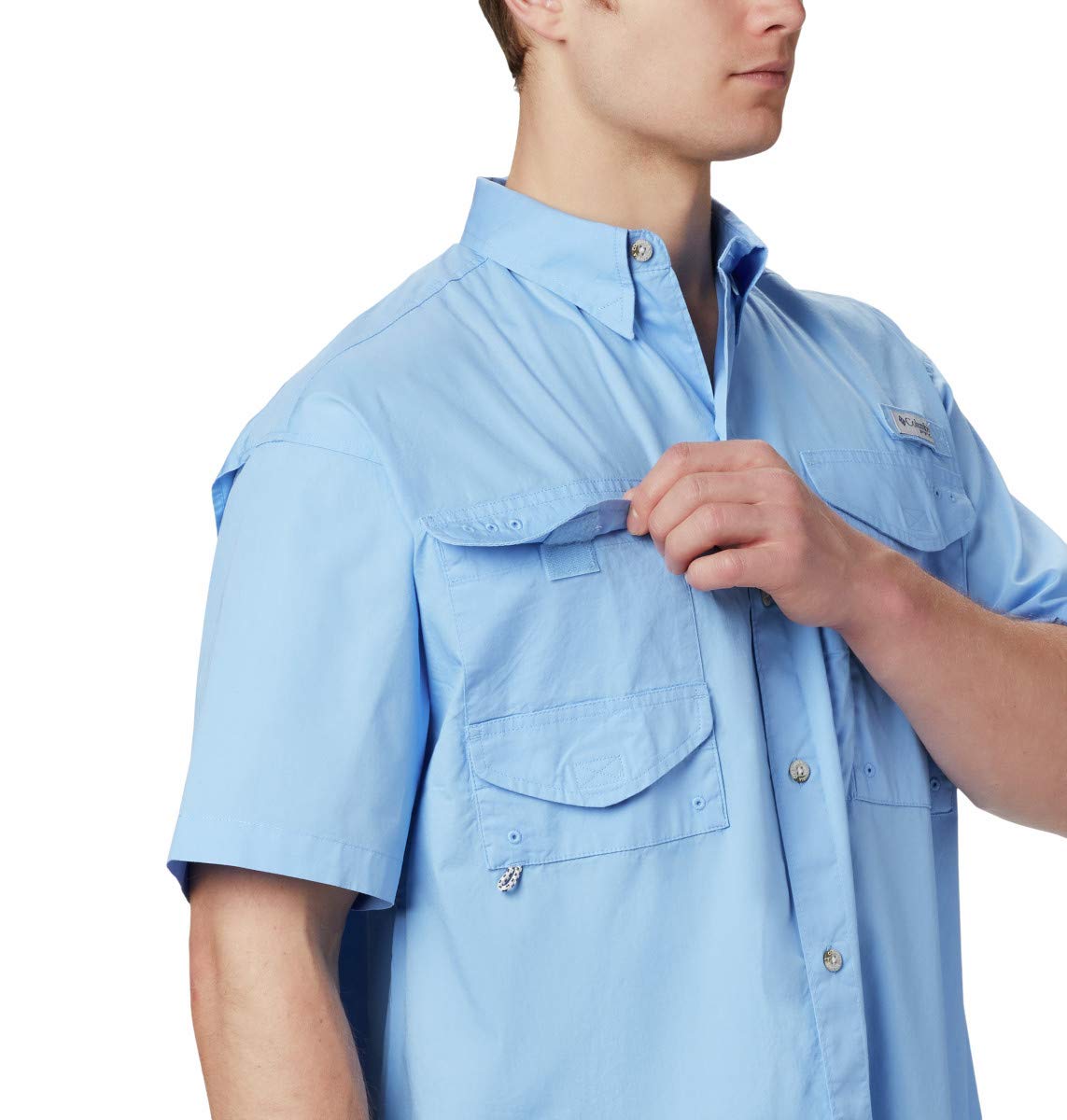 Columbia Men's Bonehead Long Sleeve Shirt Tall,White Cap,LT