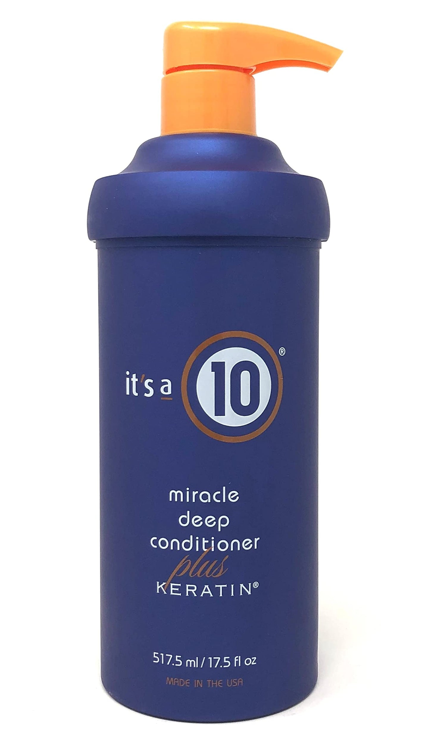 It's A 10 Miracle Deep Conditioner Plus Keratin for Unisex, 17.5 Ounce by It's A 10