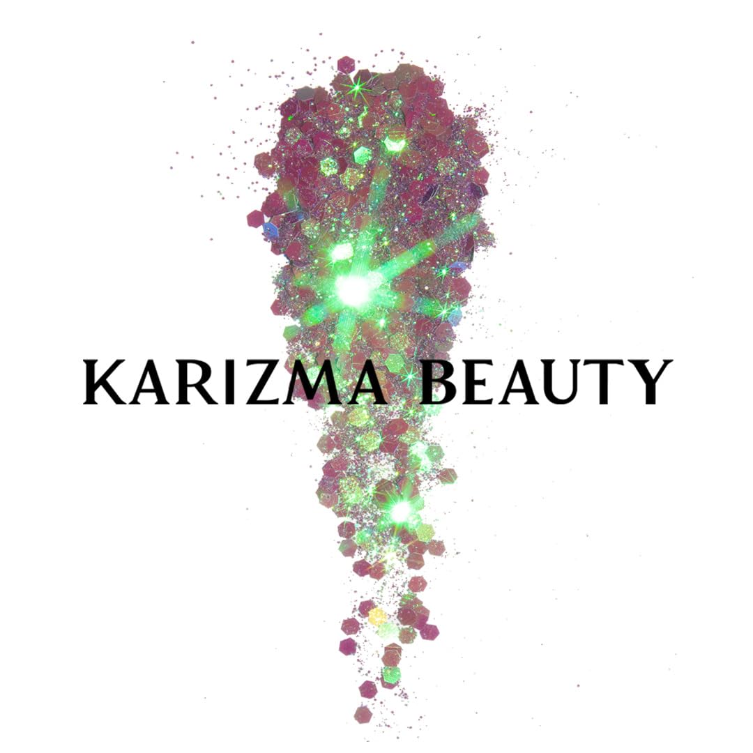 KARIZMA Dream Catcher Body Glitter. 10g Chunky Face Glitter, Hair Glitter, Eye Glitter and Body Glitter for Women. Rave Glitter, Festival Accessories, Cosmetic Glitter Makeup. Loose Glitter Set