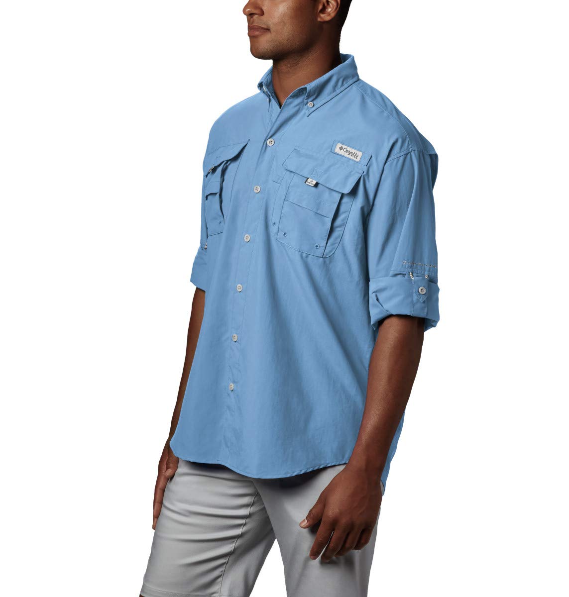 Columbia Men’s PFG Bahama™ II Long Sleeve Shirt, Sail, XX
