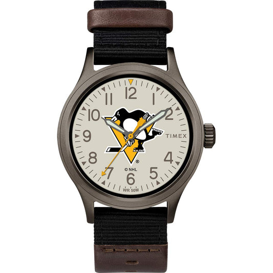 Timex Men's TWZHPNGMB NHL Clutch Pittsburgh Penguins Watch