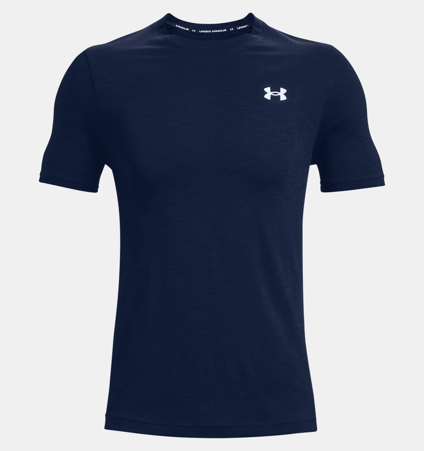 Under Armour Men's UA Seamless Short Sleeve Shirt Top Tee 1359870 (US, Alpha, XX-Large, Regular, Regular, Blue - 408)
