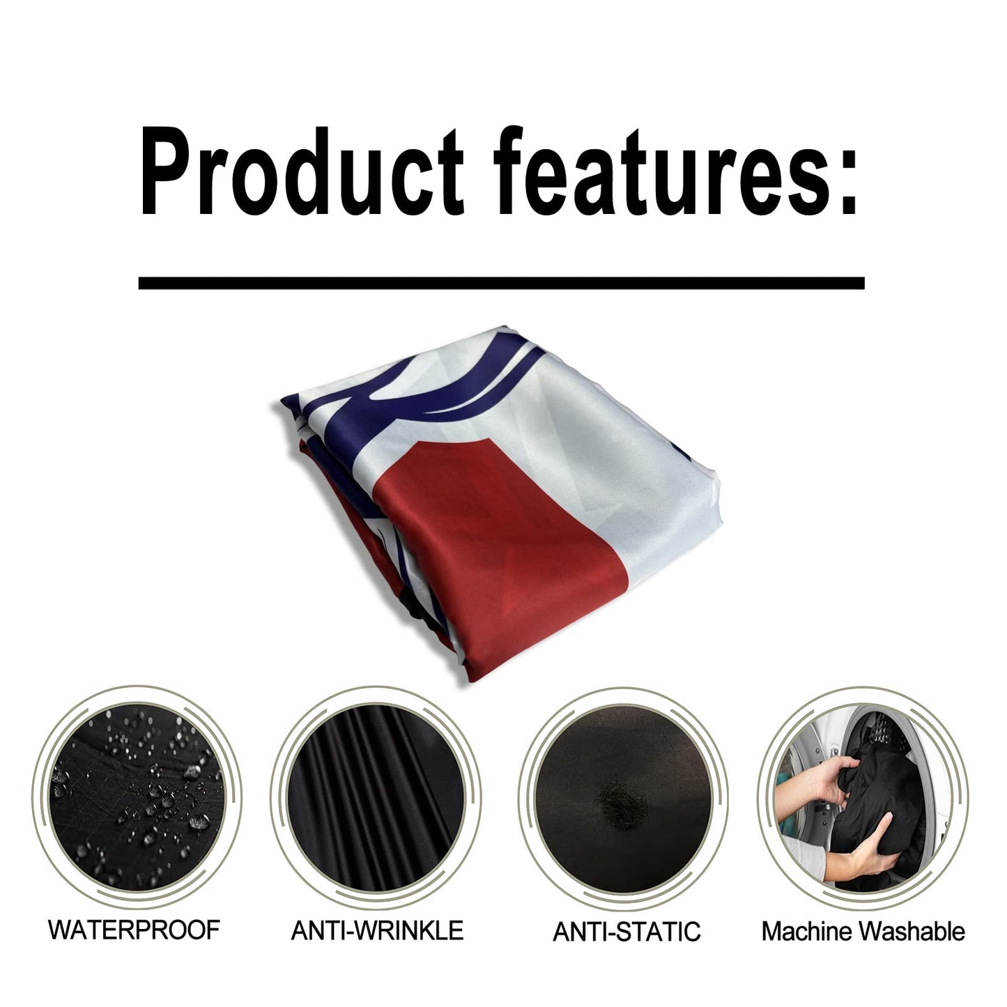 Pelocapa Barber Cape for Men, Haircut Cape with Snap Closures, Professional Salon Cutting Cape, Large Waterproof Hairdressing Cape Gown Apron for Hairstylist- 63”× 56”(American Pattern)