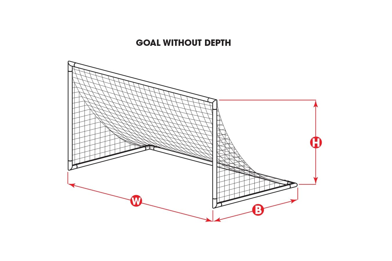 Kwik Goal Sharpshooter Replacement Net