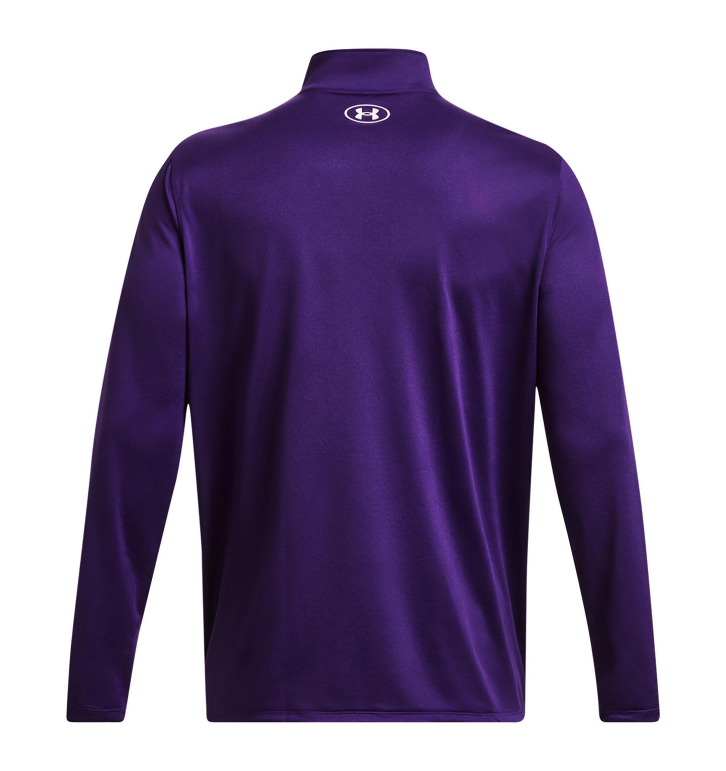 Under Armour Team Tech Mens Long Sleeve Quarter Zip 2XL Purple-White
