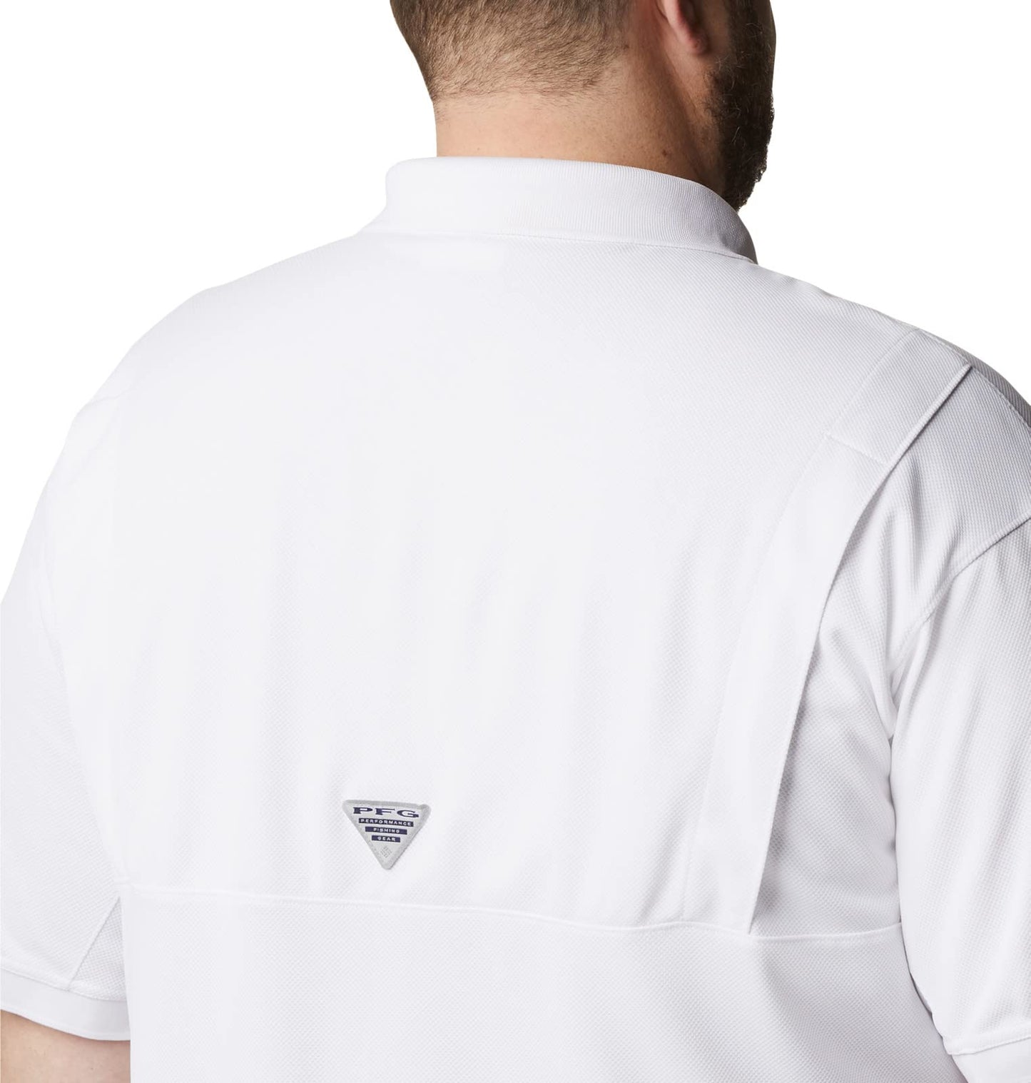 Columbia Men's Perfect Cast Polo Shirt, White, 1X Big