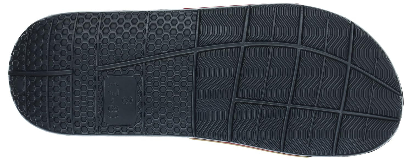 FOCO Men's NCAA Big Logo Raised Slide, Memphis Tigers, Large